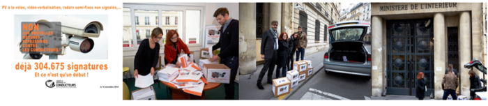 Non aux nouvelles mesures répressives contre les conducteurs : le combat ne fait que commencer !