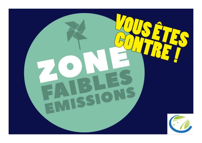 Instauration obligatoire de ZFE : vous êtes contre !