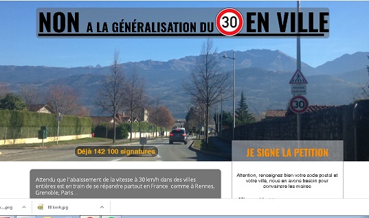 Après les ZFE, le gouvernement veut imposer le 30 km/h partout en ville !