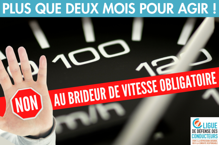 Brideur de vitesse obligatoire : plus que 2 mois pour agir
