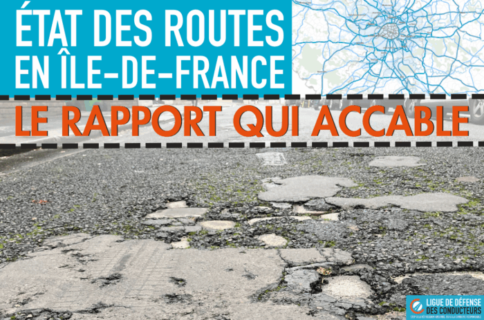 Dégradation des routes : carton rouge pour l’Île-de-France