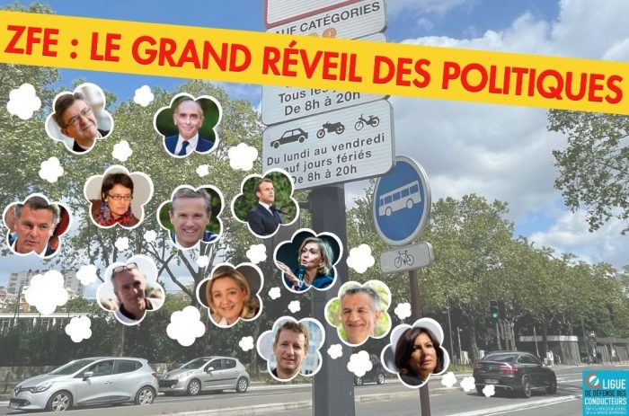 Les Zones à faibles émissions s’invitent dans l’élection présidentielle, la Ligue de Défense des Conducteurs n’y est pas étrangère