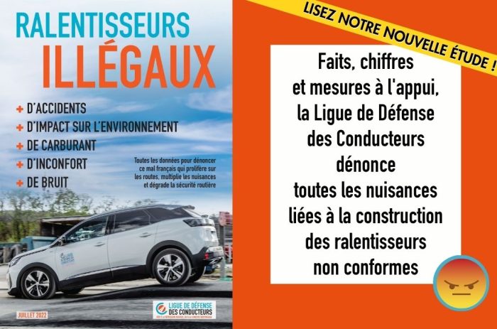 + d’accidents, + d’impact sur l’environnement, + de carburant, + d’inconfort, + de bruit : enfin une étude pour dénoncer toutes les nuisances provoquées par les ralentisseurs illégaux