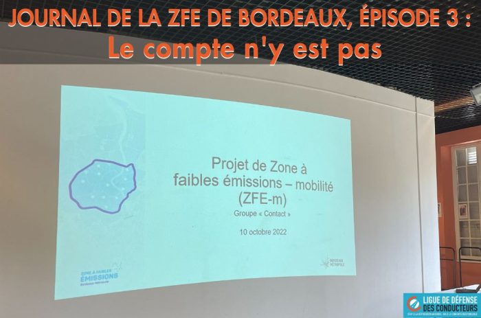 Journal de la ZFE de Bordeaux, épisode 3 : le compte n’y est pas