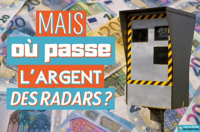 Des recettes de radars en hausse mais qui sont toujours aussi peu affectées à la sécurité routière