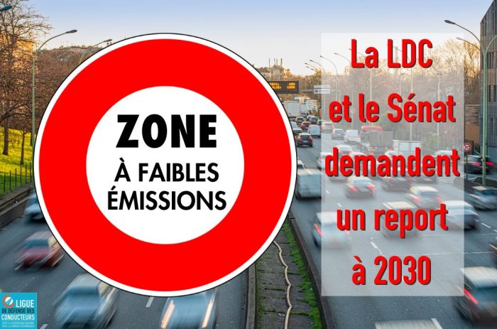 Zones à faibles émissions : la Ligue de Défense des Conducteurs et le Sénat s’accordent pour un report à 2030