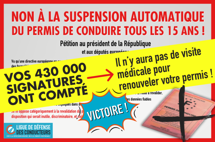 Victoire : le Parlement européen rejette la proposition de loi sur la fin du permis de conduire à vie !