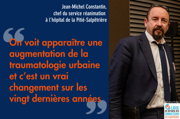 Sécurité routière : « On voit apparaître une augmentation de la traumatologie urbaine et c’est un vrai changement sur les vingt dernières années »